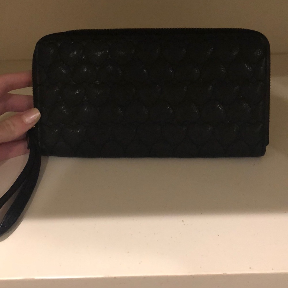 🔥🔥black heart wallet